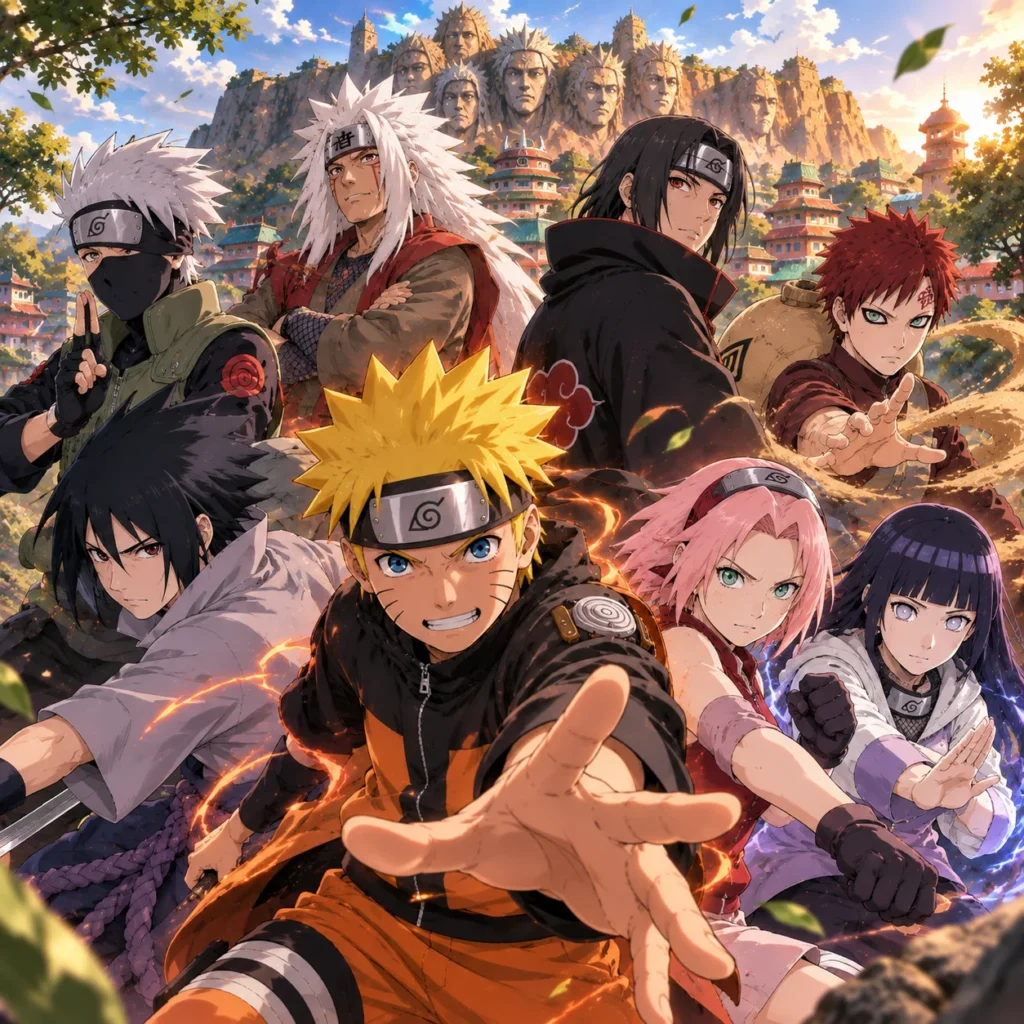 The art style of Naruto, explained